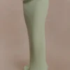 Samira Knit Wired Maxi Skirt – Pastel Green