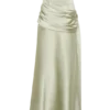 Sarah Strapless Maxi Dress With Waist Tie – Sage Sarah Strapless Maxi Dress With Waist Tie – Sage