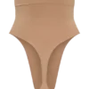 Saria High Waist Shapewear Briefs – Latte