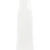 Sariya Sculptural Maxi Dress – White