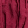 Scottie Shirred Linen Bandeau – Wine Scottie Shirred Linen Bandeau – Wine