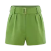 Scout Linen Belted Shorts – Green