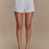 Scout Linen Belted Shorts – White Scout Linen Belted Shorts – White