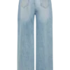 Sebastian Straight Leg Denim Jeans With Fray Hem – Washed Light Blue Sebastian Straight Leg Denim Jeans With Fray Hem – Washed Light Blue