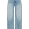 Sebastian Straight Leg Denim Jeans With Fray Hem – Washed Light Blue Sebastian Straight Leg Denim Jeans With Fray Hem – Washed Light Blue