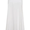 Selma Curved Waist Midi Skirt – White Selma Curved Waist Midi Skirt – White