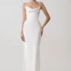 Seraphine Corset Satin Maxi Dress – Ivory Seraphine Corset Satin Maxi Dress – Ivory