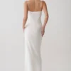 Seraphine Corset Satin Maxi Dress – Ivory Seraphine Corset Satin Maxi Dress – Ivory