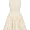 Sharon Scuba Jersey Mini Dress – Ivory Sharon Scuba Jersey Mini Dress – Ivory