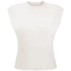 Sharpay Sleeveless Knit Top – Ivory Sharpay Sleeveless Knit Top – Ivory