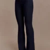 Shelly Flared Denim Jeans – Washed Indigo Blue Shelly Flared Denim Jeans – Washed Indigo Blue