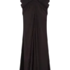 Siren Satin And Diamante Maxi Skirt – Dark Chocolate Siren Satin And Diamante Maxi Skirt – Dark Chocolate
