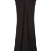 Siren Satin And Diamante Maxi Skirt – Dark Chocolate Siren Satin And Diamante Maxi Skirt – Dark Chocolate