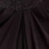 Siren Satin And Diamante Maxi Skirt – Dark Chocolate Siren Satin And Diamante Maxi Skirt – Dark Chocolate