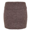 Skylaine Knit Mini Skirt – Brown Marle Skylaine Knit Mini Skirt – Brown Marle
