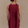 Skyler Suiting Embroidered Mini Dress – Wine Skyler Suiting Embroidered Mini Dress – Wine