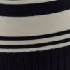 Solaris Strapless Contrast Knit Maxi Dress – Black/White Solaris Strapless Contrast Knit Maxi Dress – Black/White