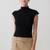 Sonny Short Sleeve Knit Top – Black Sonny Short Sleeve Knit Top – Black