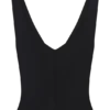 Spencer Slinky Top with Hardware – Black Spencer Slinky Top with Hardware – Black