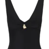 Spencer Slinky Top with Hardware – Black Spencer Slinky Top with Hardware – Black