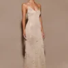 Suki Metallic Knit Maxi Dress – Gold Suki Metallic Knit Maxi Dress – Gold