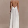 Susan Chiffon Halter Maxi Dress – Ivory Susan Chiffon Halter Maxi Dress – Ivory