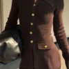Suzie Ribbed Long Sleeve Longline Top – Chocolate