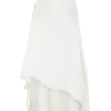 Sydney Asymmetrical Satin Halter Top – Ivory Sydney Asymmetrical Satin Halter Top – Ivory