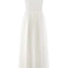Tahlia Pointelle Knit Midi Dress – White Tahlia Pointelle Knit Midi Dress – White