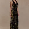 Talila Cowl Front Maxi Dress – Velvet Burnout
