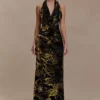Talila Cowl Front Maxi Dress – Velvet Burnout