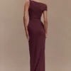Tamsin Short Sleeve Modal Maxi Dress – Mahogany