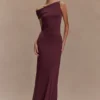 Tamsin Short Sleeve Modal Maxi Dress – Mahogany