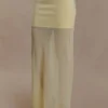 Tanyel Sheer And Bandage Knit Maxi Skirt – Lemon Tanyel Sheer And Bandage Knit Maxi Skirt – Lemon
