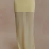 Tanyel Sheer And Bandage Knit Maxi Skirt – Lemon Tanyel Sheer And Bandage Knit Maxi Skirt – Lemon