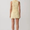 Tessa Broderie Mini Skirt – Lemon