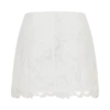 Tessa Broderie Mini Skirt – White