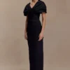 Thelma Bardot Maxi Dress – Black Thelma Bardot Maxi Dress – Black