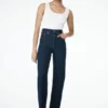 Tina Mom Jean – Indigo Blue