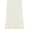Twyla Pleated Suiting Maxi Skirt – Ivory