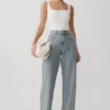 Tyla Diamante Denim Jeans – Blue/Green