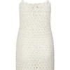 Vanessa Hand Crochet Pearl Mini Dress – Ivory Vanessa Hand Crochet Pearl Mini Dress – Ivory