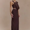 Violeta Asymmetric Top – Dark Chocolate