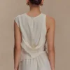 Violeta Asymmetric Top – Ivory Violeta Asymmetric Top – Ivory