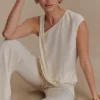 Violeta Asymmetric Top – Ivory Violeta Asymmetric Top – Ivory