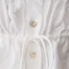 Vivian Embroidered Sleeveless Top – White Vivian Embroidered Sleeveless Top – White