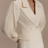 Wesley Structured Blazer – Buttercream Wesley Structured Blazer – Buttercream