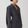 Wesley Structured Blazer – Charcoal Shadow Wesley Structured Blazer – Charcoal Shadow