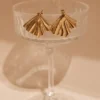 Willa Draped Earrings – Gold