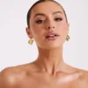 Willa Draped Earrings – Gold